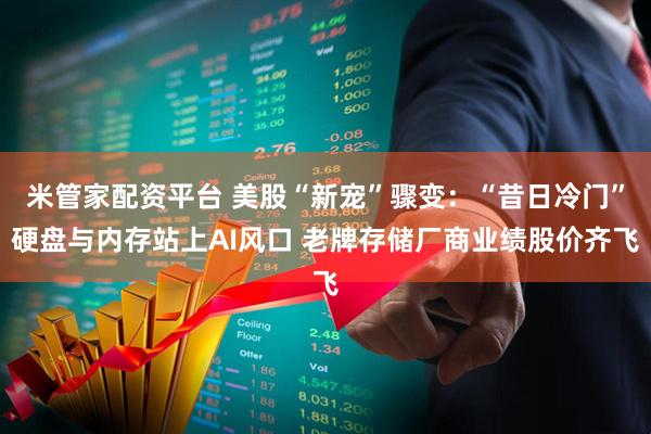 米管家配资平台 美股“新宠”骤变：“昔日冷门”硬盘与内存站上AI风口 老牌存储厂商业绩股价齐飞