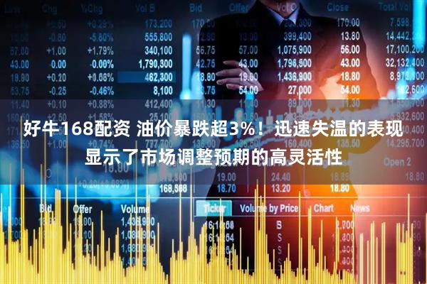 好牛168配资 油价暴跌超3%！迅速失温的表现显示了市场调整预期的高灵活性