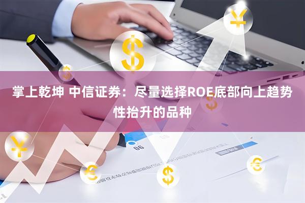 掌上乾坤 中信证券：尽量选择ROE底部向上趋势性抬升的品种